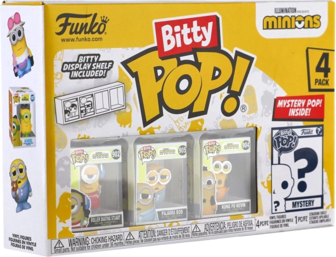 Quatre figurines dans le set