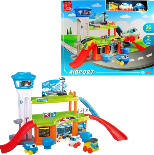 HAP-P-KID aéroport – set de jeu pour petits pilotes