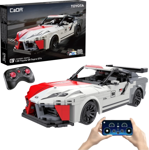 CaDA Toyota GR Supra GT4 kit de construction RC (356 pièces)