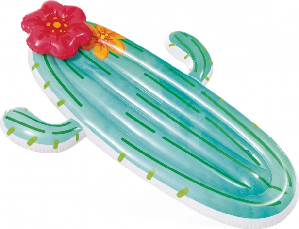 Matelas gonflable cactus avec fleur 180 × 130 cm