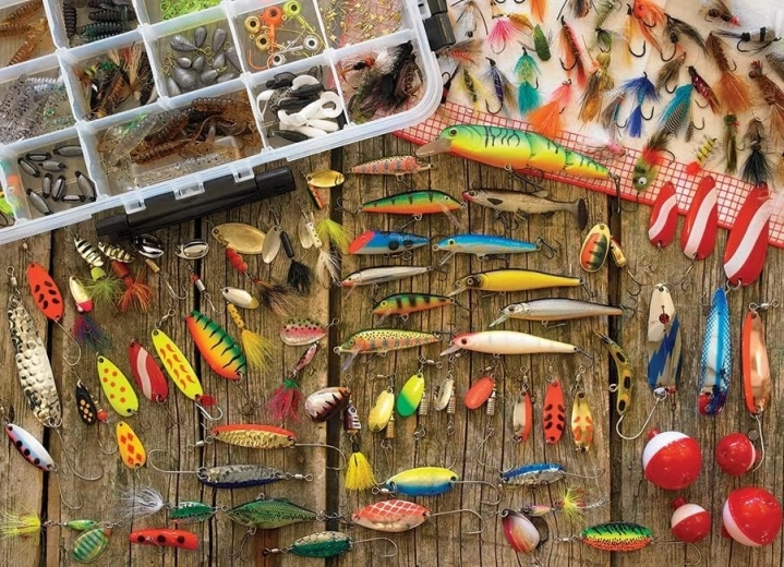 Cobble Hill puzzle Leurres de pêche 1000 pièces