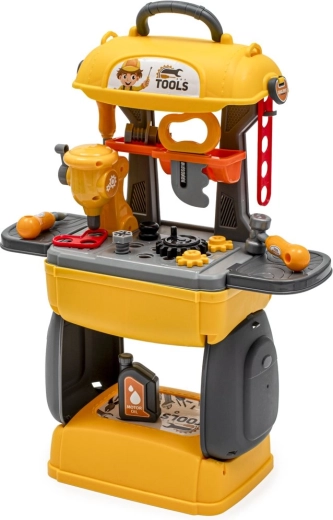 Atelier pour enfants avec outils 3 en 1 Baby Mix – valisette avec 28 pièces