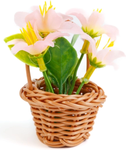 Fleurs artificielles joyeuses