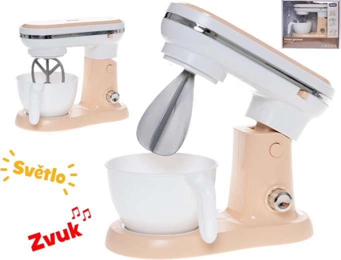 Robot de cuisine pour enfants avec effets lumineux et sonores 16,5 cm