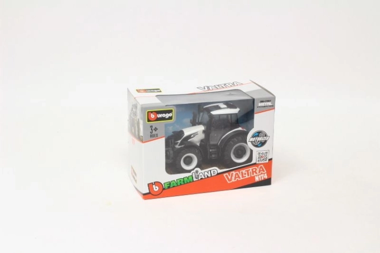 Modèle de tracteur Valtra N174 blanc 1:43 - 1 pièce