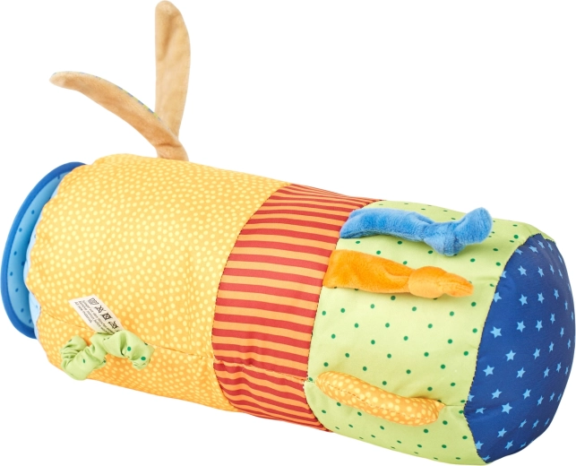 Stimulation sensorielle : hochet, bruit de froissement et textures
