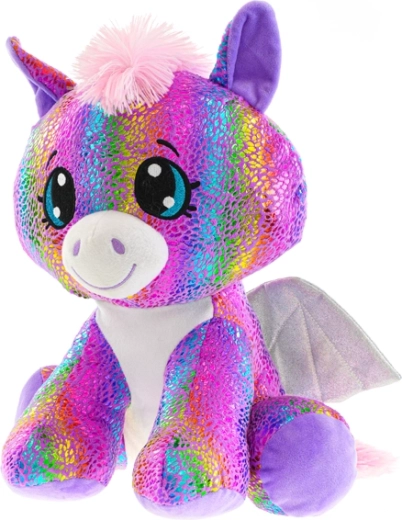 Design arc-en-ciel scintillant qui attire le regard