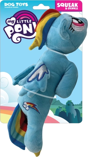 Jouet en peluche pour chiens My Little Pony Rainbow Dash 33 cm