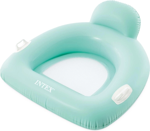 Fauteuil gonflable aquatique Intex couleur menthe