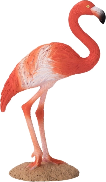 Mojo figurine flamant des Caraïbes – modèle plastique réaliste