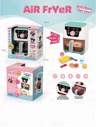 Friteuse air fryer pour enfants à piles
