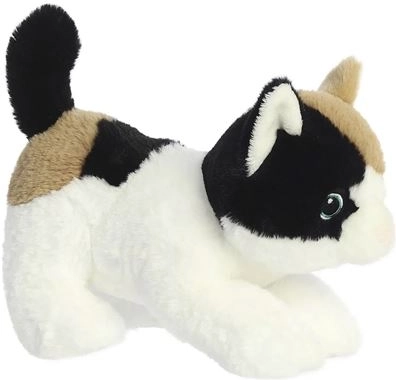 Eco Nation peluche chat calico env. 21,5 cm