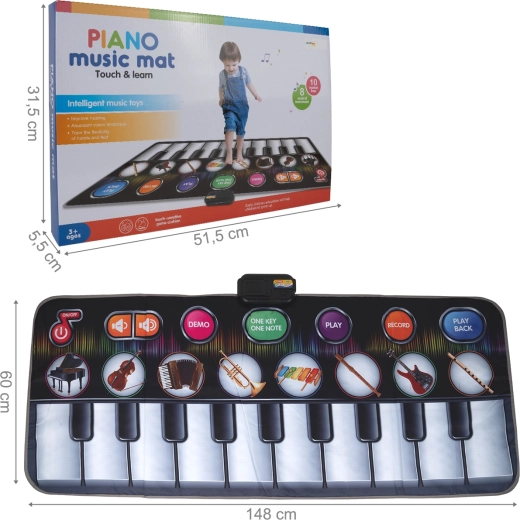 tapis musical interactif – instruments