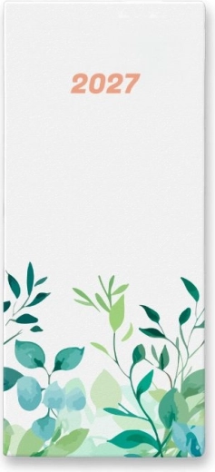 Agenda mensuel Garden avec couverture PVC 2027