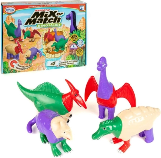 Dinosaures magnétiques MalBlo – jeu de construction créatif pour enfants