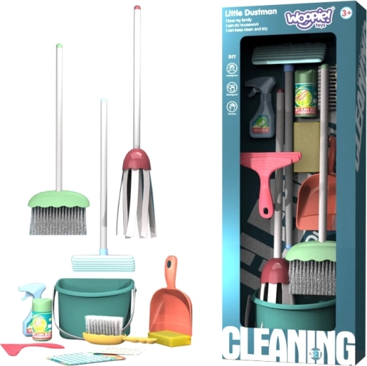 Set de nettoyage pour enfants Woopie 12 pièces