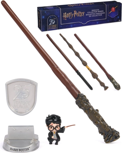 Spin Master Harry Potter 25 Years of Magic baguette magique de collection avec surprise - 1 pièce