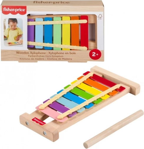 cymbalettes xylophone en bois Fisher-Price
