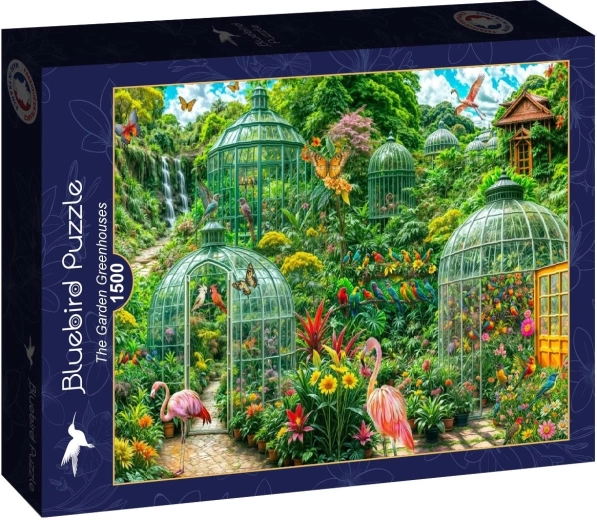 Puzzle Bluebird Serres de jardin 1500 pièces