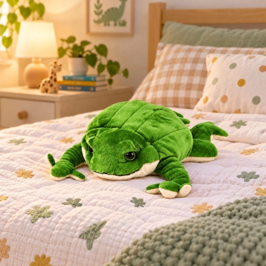 Aspect adorable de la grenouille