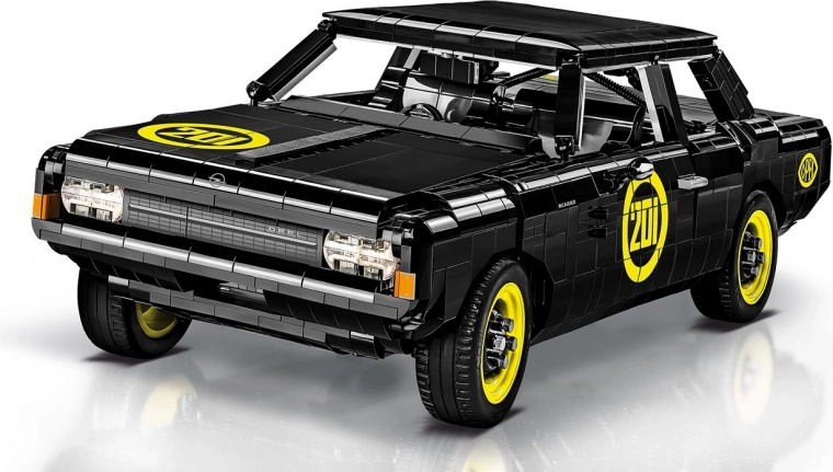 Maquette Opel Rekord C Schwarze Witwe 1:12 par COBI