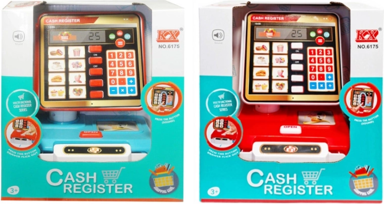 Caisse enregistreuse pour enfants avec calculatrice