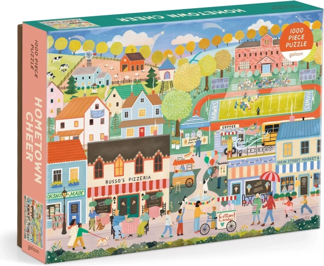 Puzzle GALISON Soutien de la ville natale, 1000 pièces