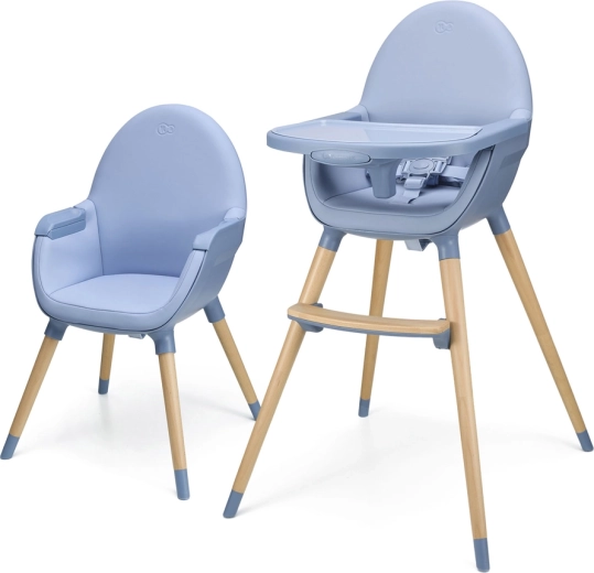 Kinderkraft FINI 2 chaise haute 2-en-1 Nordic Breeze