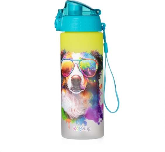 Gourde OXY Click 600 ml crazy animals chien