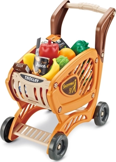 Caddie de courses pour enfants WOOPIE avec 42 accessoires