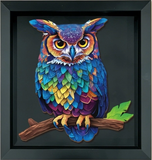 Puzzle en bois Hibou 2Kids Toys