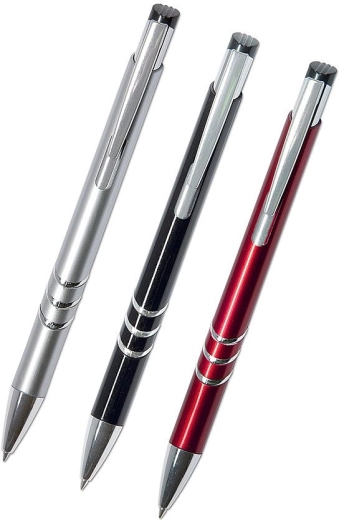 Stylo bille CONCORDE Adriana, assortiment de couleurs