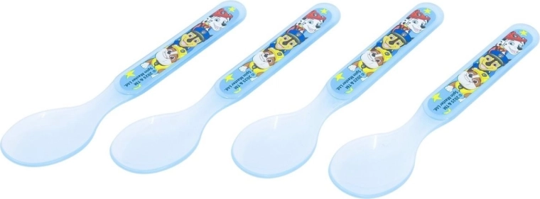STOR set de cuillères pour enfants Pat’ Patrouille (4 pièces)