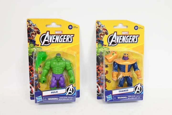 Figurine d’action Marvel Avengers Hulk ou Thanos 11 cm