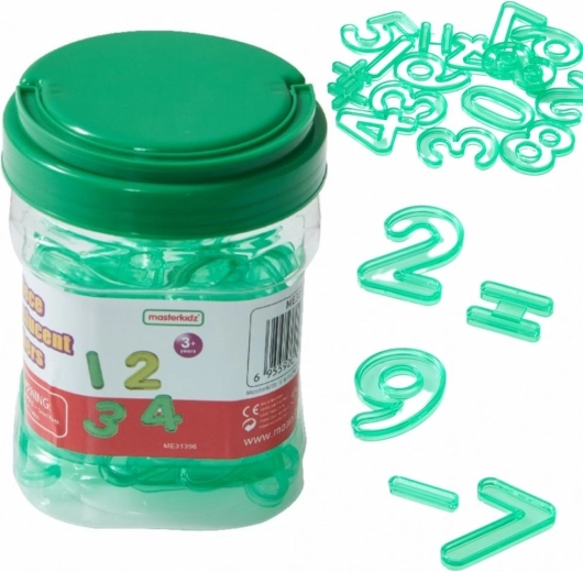 Masterkidz chiffres transparents pour panneau lumineux LED STEM