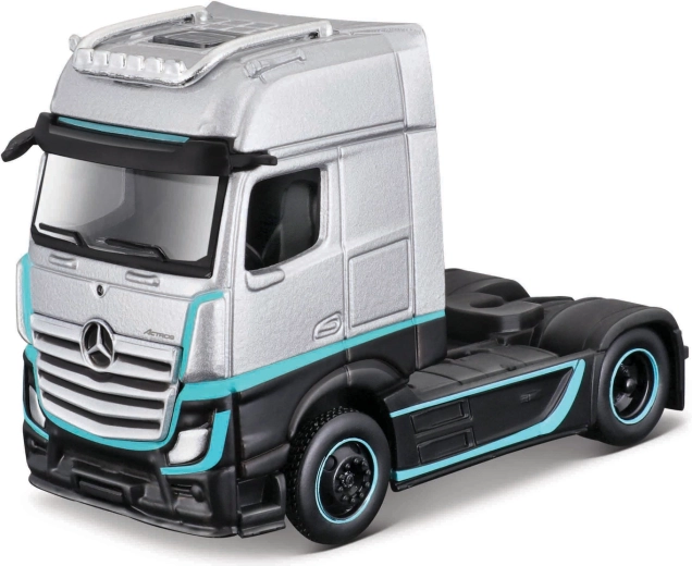 Maisto Mercedes-Benz Actros 1851 Custom Rigs argent-noir 1:64