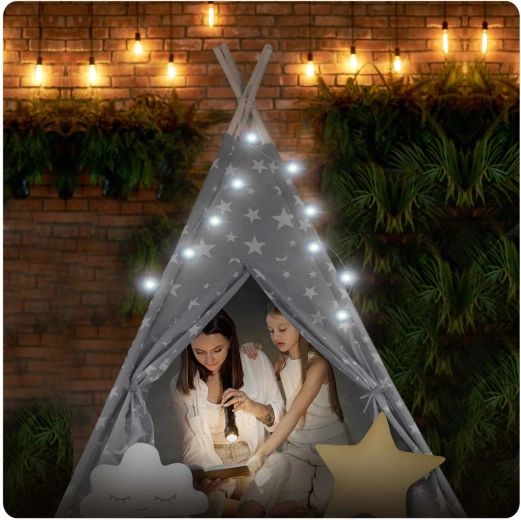 Ambiance magique avec lumières