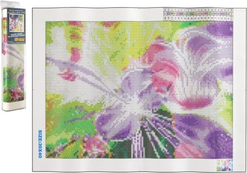 Peinture diamant – violoniste magique 30 × 40 cm