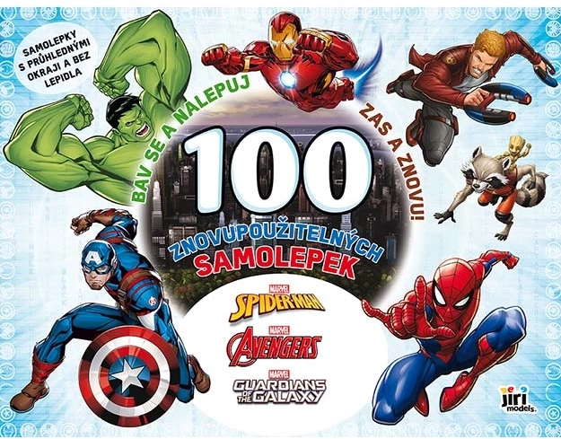 Marvel – autocollants réutilisables