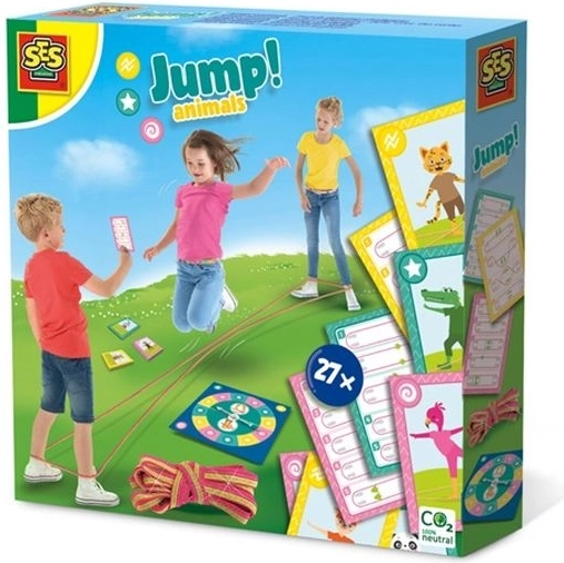 SES Creative Jump! animaux – jeu de saut et de motricité pour enfants