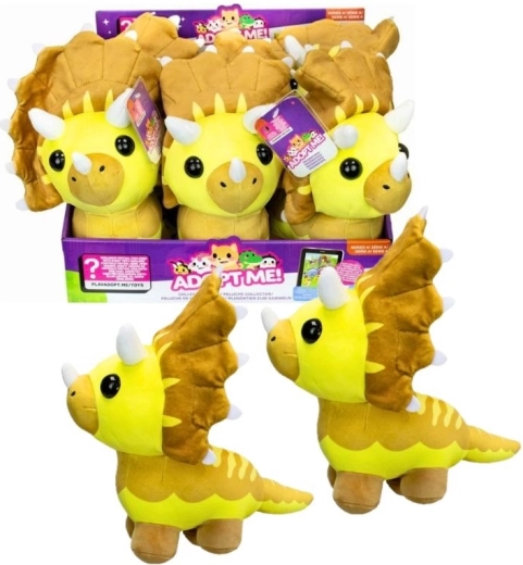 Tricératops en peluche Adopt Me! Roblox - 1 pièce