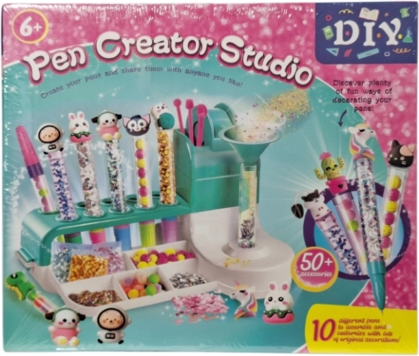 Kit créatif pour fabriquer et décorer des stylos