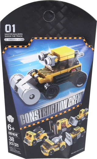 Jeu de construction véhicule de chantier 6,3 cm