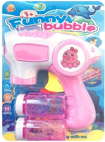 Pistolet à bulles de savon