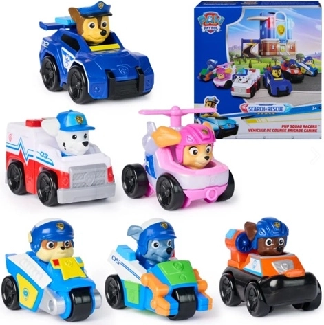 Mini véhicule Paw Patrol avec motif de la Pat' Patrouille - 1 pièce