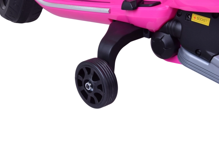 Conduite stable grâce aux roulettes d’appoint