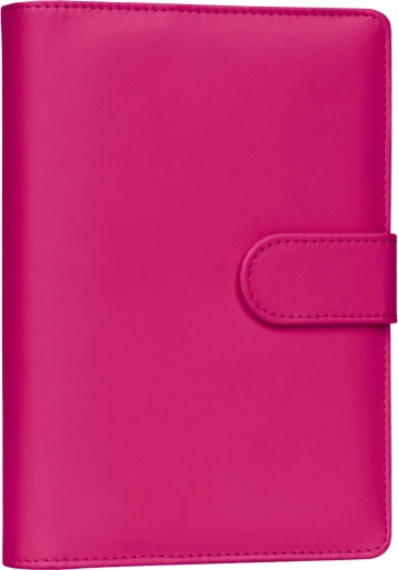Recharge d’agenda hebdomadaire à anneaux Notique 2027 fuchsia 12,5 × 19 cm