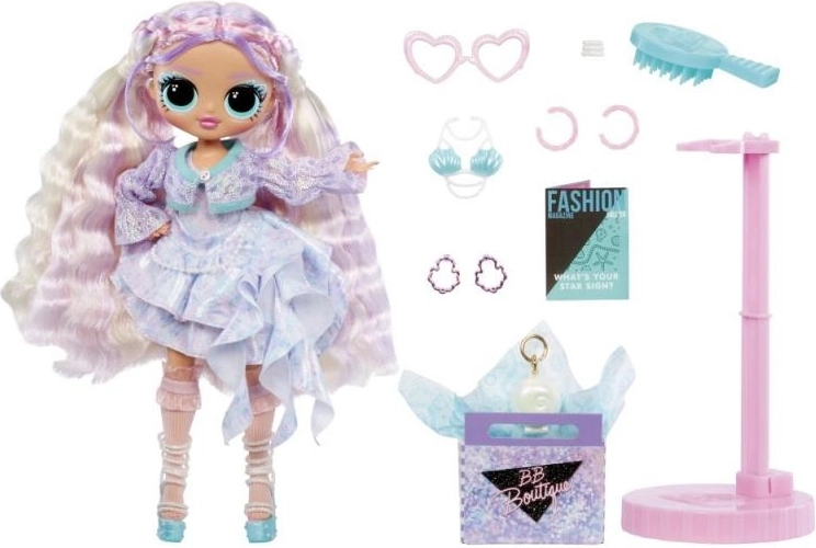 Poupée L.O.L. SURPRISE! O.M.G. Pearl – poupée fashion avec accessoires 24 cm