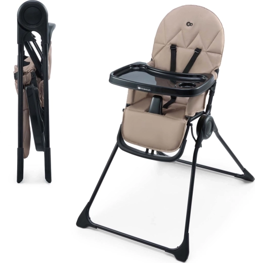 Chaise haute pliable Kinderkraft Binci beige