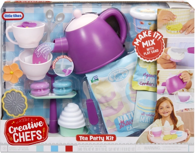 Little Tikes Creative Chefs set de fête du thé
